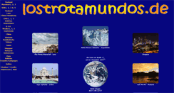 Desktop Screenshot of lostrotamundos.de