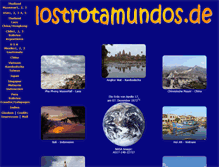 Tablet Screenshot of lostrotamundos.de